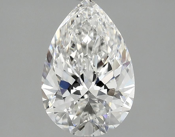 1.92 Carat Pear Shaped Excellent Cut VVS2 IGI Certified Lab Grown Diamond