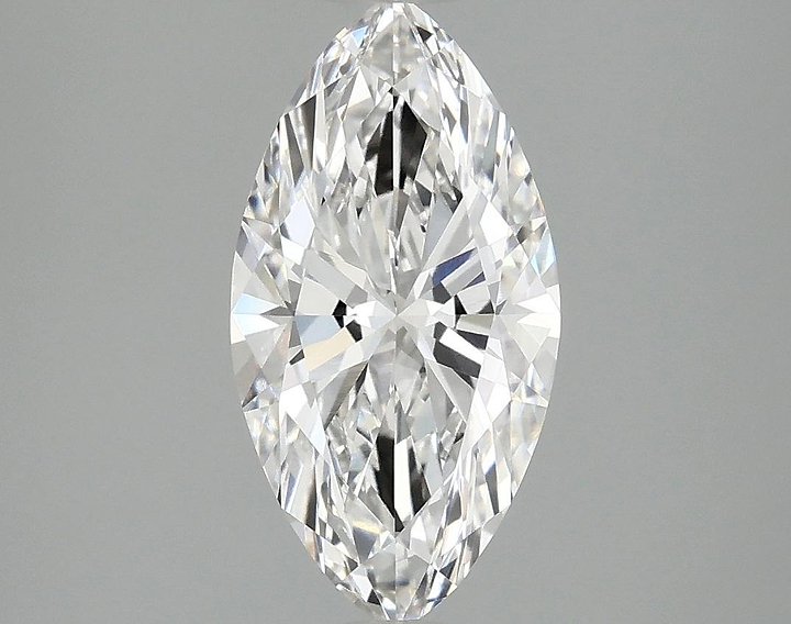 2.03 Carat Marquise Shaped Ideal Cut VVS2 IGI Certified Lab Grown Diamond