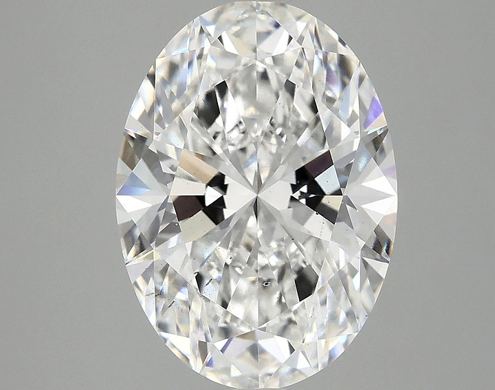 4.09 Carat Oval Shaped Ideal Cut SI1 IGI Certified Lab Grown Diamond