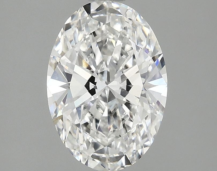 1.61 Carat Oval Shaped Ideal Cut VVS2 IGI Certified Lab Grown Diamond