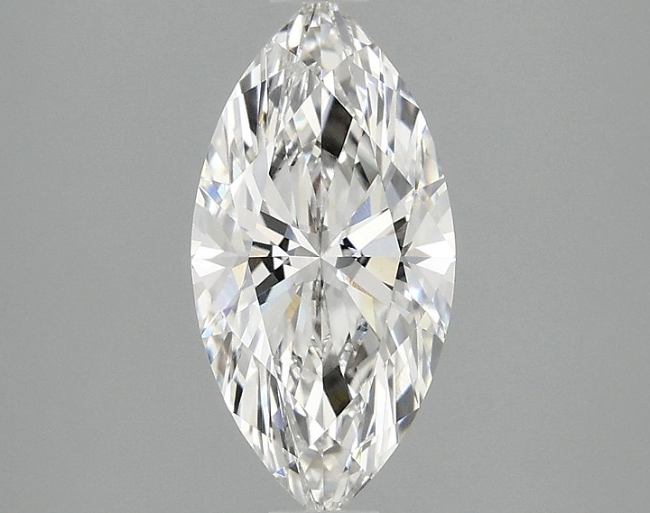 1.56 Carat Marquise Shaped Ideal Cut VVS2 IGI Certified Lab Grown Diamond