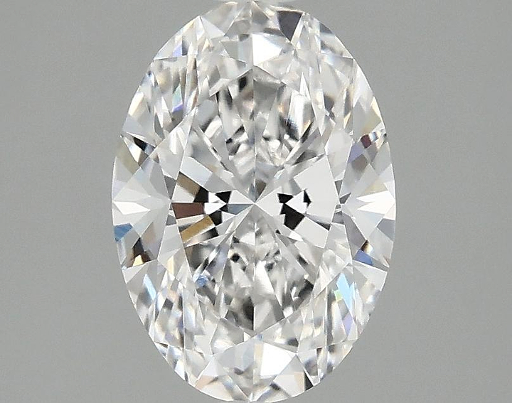 1.54 Carat Oval Shaped Ideal Cut VVS2 IGI Certified Lab Grown Diamond