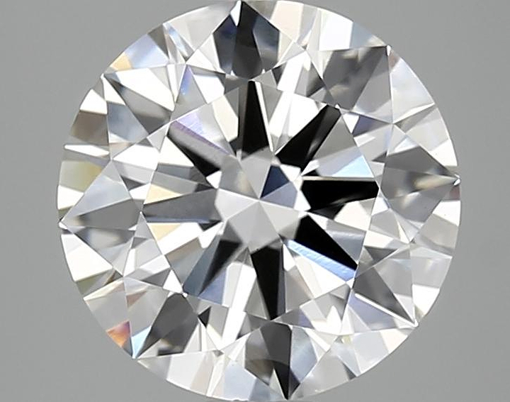 3.04 Carat Round Shaped Ideal Cut VS1 IGI Certified Lab Grown Diamond
