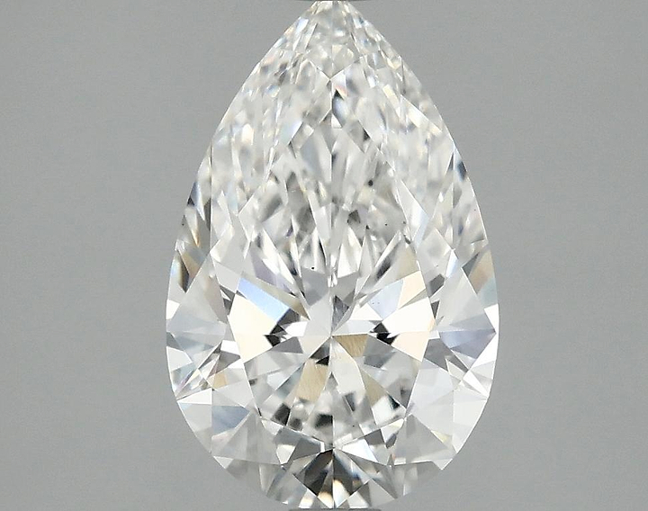 2.03 Carat Pear Shaped Ideal Cut VS1 IGI Certified Lab Grown Diamond