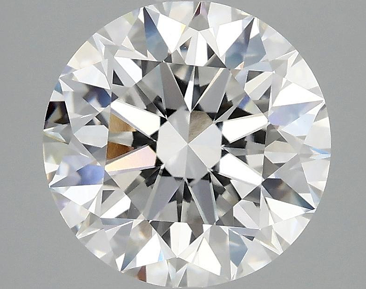 3.08 Carat Round Shaped Excellent Cut VS1 IGI Certified Lab Grown Diamond