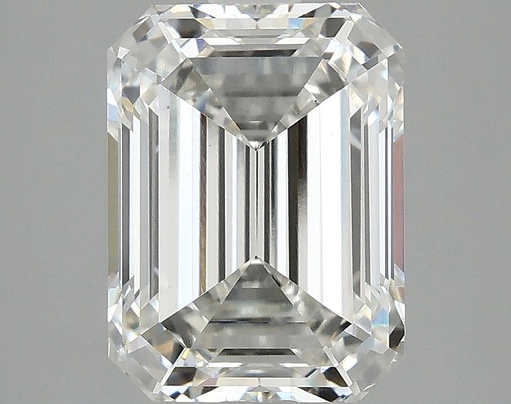 3.1 Carat Emerald Shaped Excellent Cut VS1 IGI Certified Lab Grown Diamond