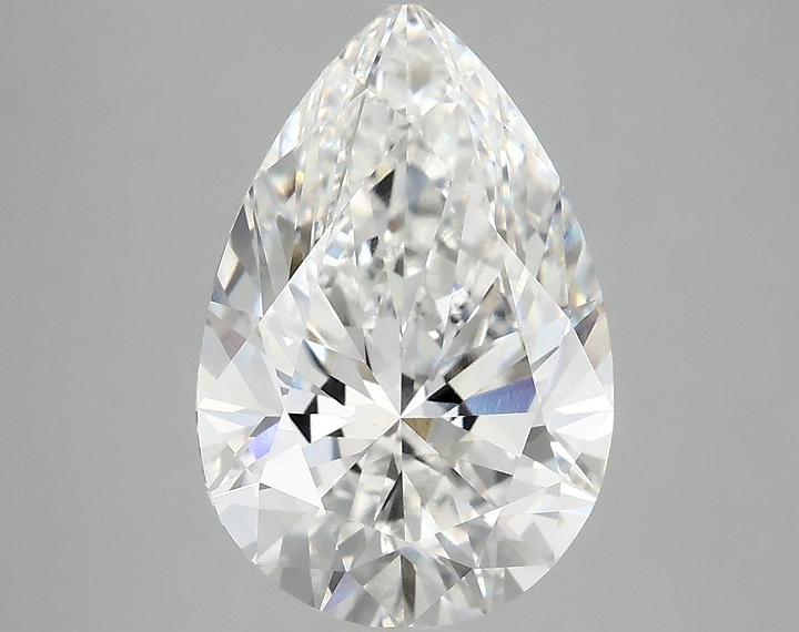 4.1 Carat Pear Shaped Excellent Cut VS1 IGI Certified Lab Grown Diamond