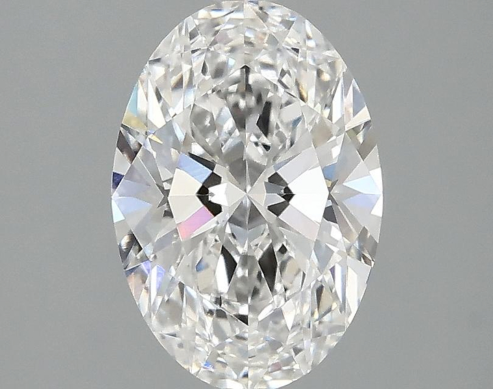 1.56 Carat Oval Shaped Ideal Cut VVS2 IGI Certified Lab Grown Diamond