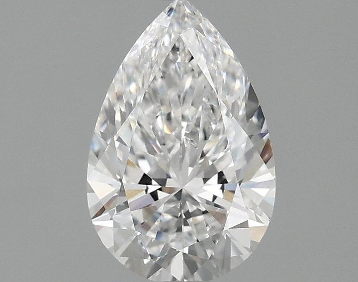 1.07 Carat Pear Shaped Excellent Cut VVS2 IGI Certified Lab Grown Diamond