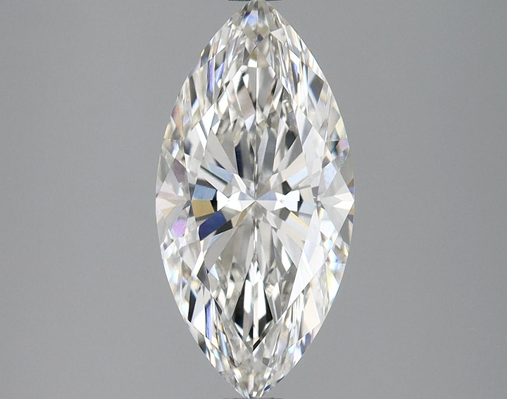 3.08 Carat Marquise Shaped Excellent Cut VS1 IGI Certified Lab Grown Diamond