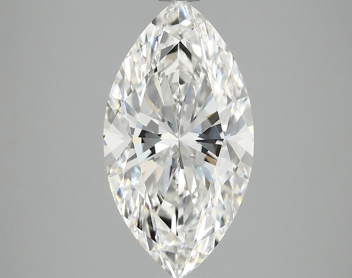 2.97 Carat Marquise Shaped Excellent Cut VS1 IGI Certified Lab Grown Diamond