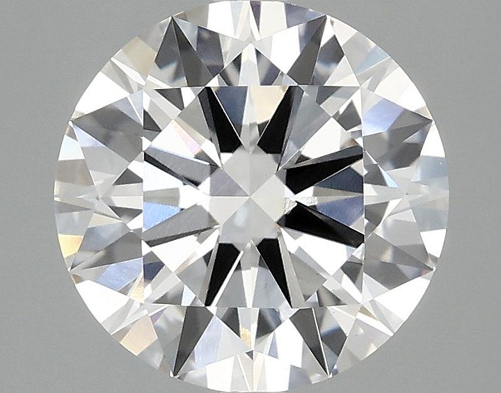 2.96 Carat Round Shaped Excellent Cut VVS2 IGI Certified Lab Grown Diamond