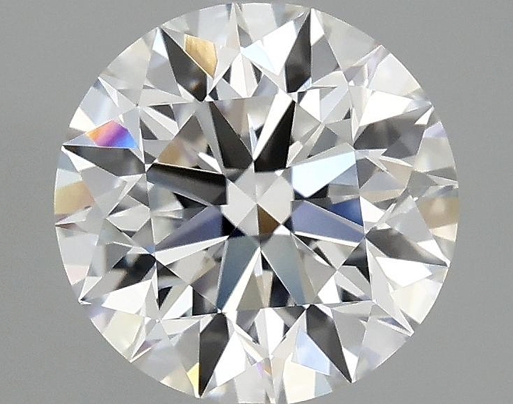 2.08 Carat Round Shaped Excellent Cut VVS2 IGI Certified Lab Grown Diamond