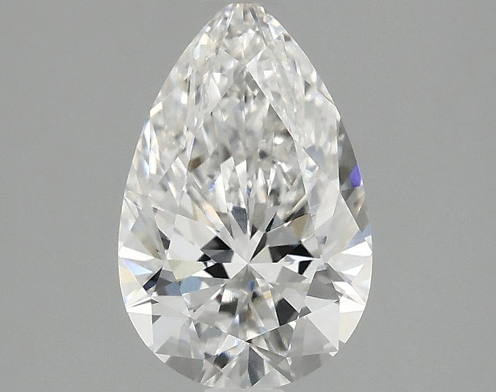 1.54 Carat Pear Shaped Ideal Cut VVS2 IGI Certified Lab Grown Diamond