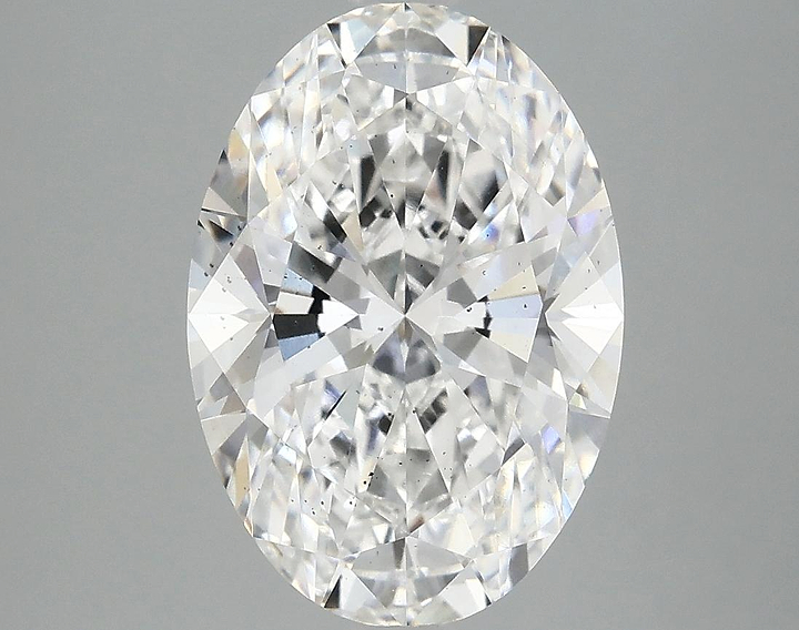 4.02 Carat Oval Shaped Ideal Cut SI1 IGI Certified Lab Grown Diamond