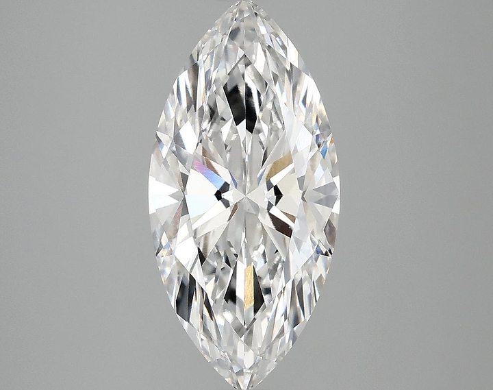 3.08 Carat Marquise Shaped Excellent Cut VS1 IGI Certified Lab Grown Diamond