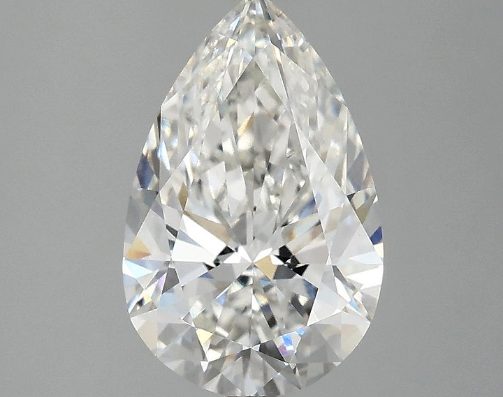2.02 Carat Pear Shaped Ideal Cut VVS2 IGI Certified Lab Grown Diamond