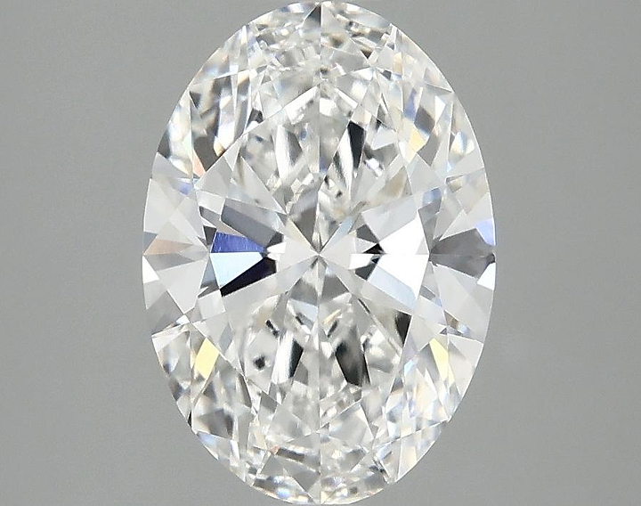 2.02 Carat Oval Shaped Ideal Cut VVS2 IGI Certified Lab Grown Diamond
