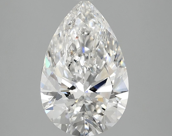 3.09 Carat Pear Shaped Ideal Cut VS1 IGI Certified Lab Grown Diamond