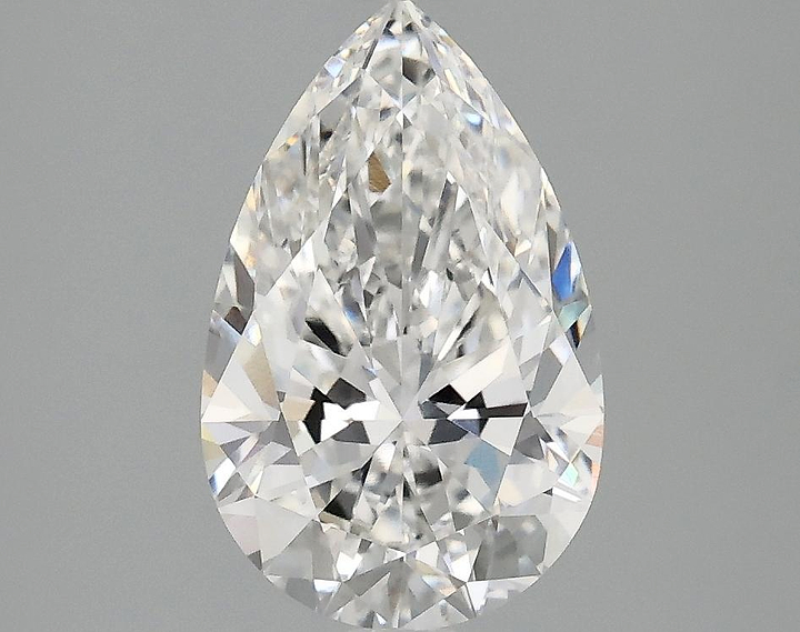 2.05 Carat Pear Shaped Ideal Cut VS1 IGI Certified Lab Grown Diamond