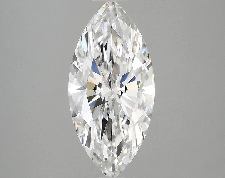 2.01 Carat Marquise Shaped Excellent Cut VS1 IGI Certified Lab Grown Diamond