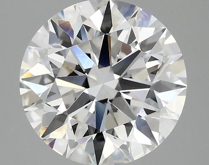3.09 Carat Round Shaped Excellent Cut VVS2 IGI Certified Lab Grown Diamond
