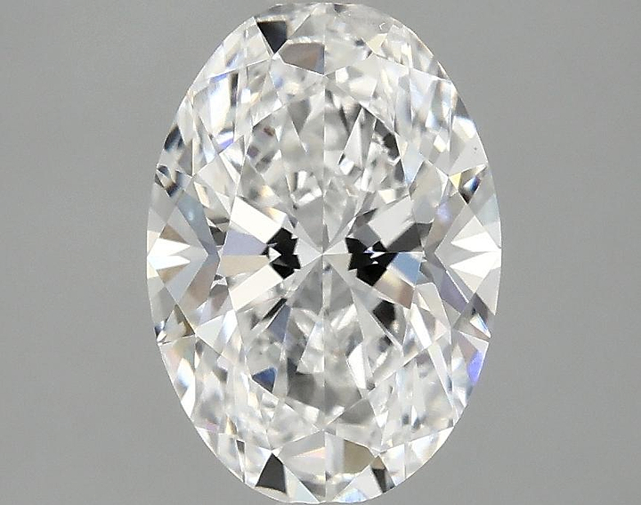 2.09 Carat Oval Shaped Ideal Cut SI1 IGI Certified Lab Grown Diamond