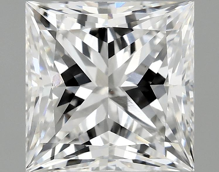 1.76 Carat Princess Shaped Ideal Cut VS1 IGI Certified Lab Grown Diamond