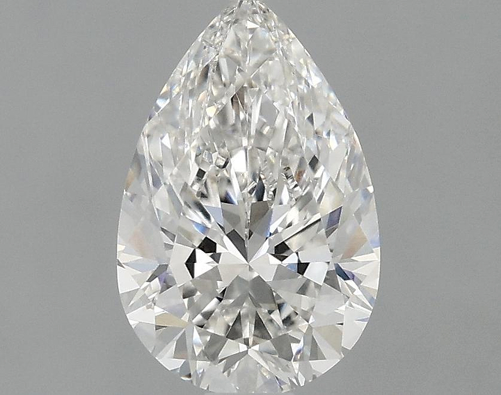 1.07 Carat Pear Shaped Excellent Cut VVS2 IGI Certified Lab Grown Diamond
