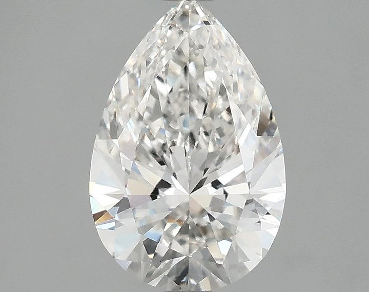 1.97 Carat Pear Shaped Excellent Cut VVS2 IGI Certified Lab Grown Diamond