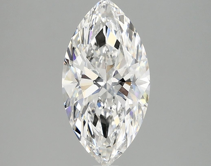 2.01 Carat Marquise Shaped Ideal Cut VVS2 IGI Certified Lab Grown Diamond