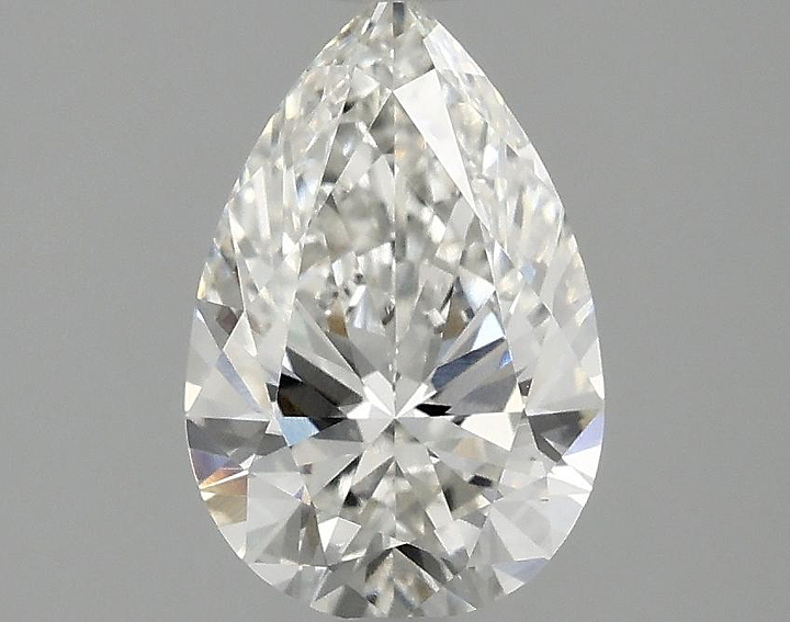 1.5 Carat Pear Shaped Excellent Cut VVS2 IGI Certified Lab Grown Diamond