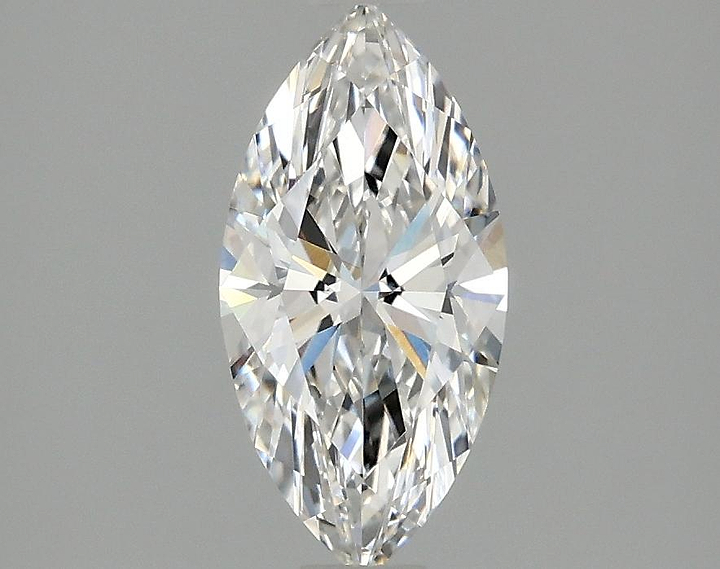 1.05 Carat Marquise Shaped Ideal Cut VVS2 IGI Certified Lab Grown Diamond