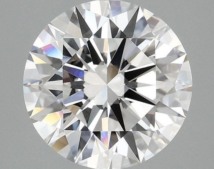 3.04 Carat Round Shaped Ideal Cut VVS2 IGI Certified Lab Grown Diamond