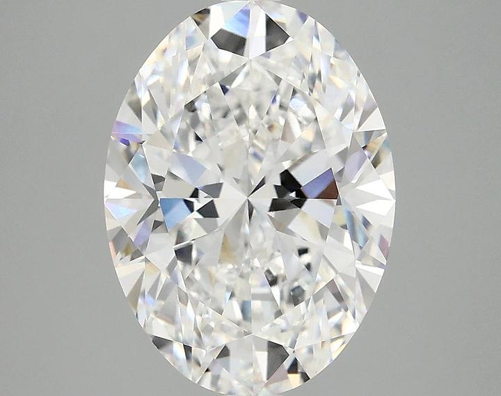 4.05 Carat Oval Shaped Excellent Cut VVS2 IGI Certified Lab Grown Diamond