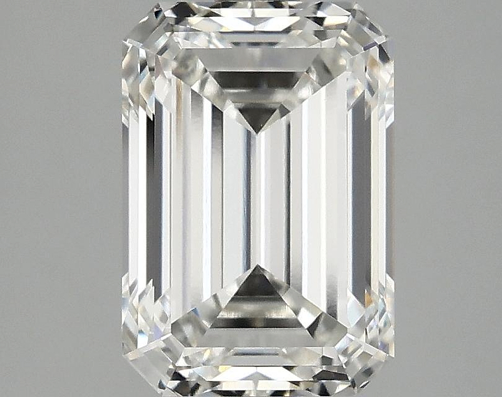 2.78 Carat Emerald Shaped Ideal Cut VVS2 IGI Certified Lab Grown Diamond