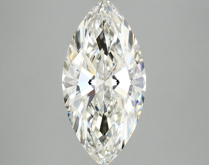 3.01 Carat Marquise Shaped Ideal Cut VVS2 IGI Certified Lab Grown Diamond