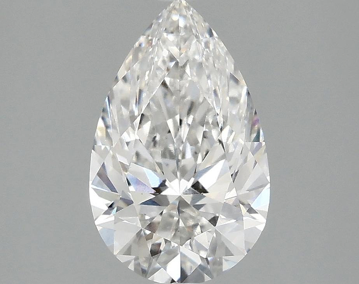 2.01 Carat Pear Shaped Ideal Cut VS1 IGI Certified Lab Grown Diamond