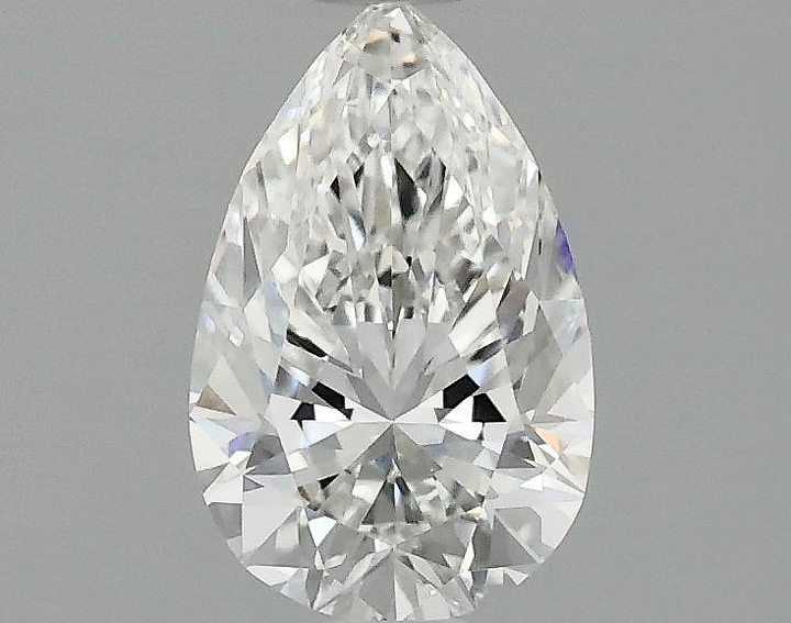1.06 Carat Pear Shaped Ideal Cut VVS2 IGI Certified Lab Grown Diamond