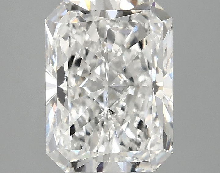 3.09 Carat Radiant Shaped Excellent Cut VVS2 IGI Certified Lab Grown Diamond