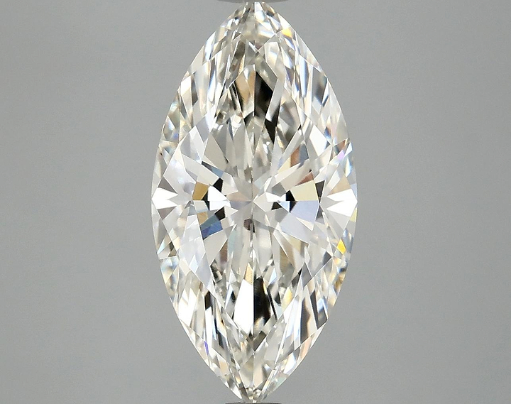 3.04 Carat Marquise Shaped Ideal Cut VVS1 IGI Certified Lab Grown Diamond