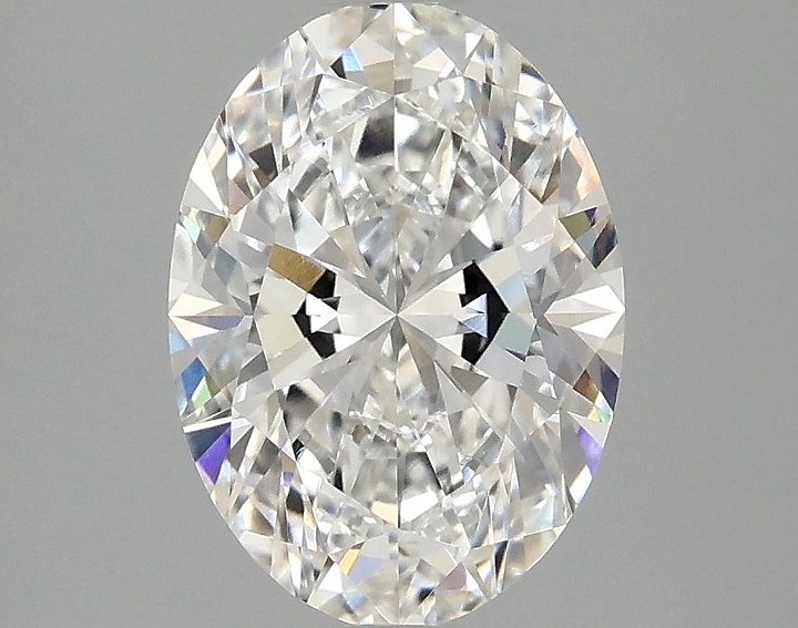 2.07 Carat Oval Shaped Ideal Cut VVS2 IGI Certified Lab Grown Diamond