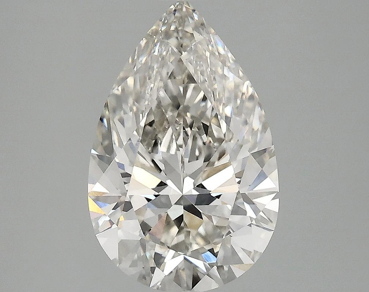 2.57 Carat Pear Shaped Ideal Cut VVS2 IGI Certified Lab Grown Diamond