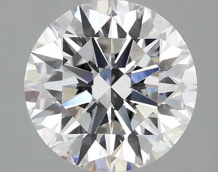2.54 Carat Round Shaped Ideal Cut VVS2 IGI Certified Lab Grown Diamond