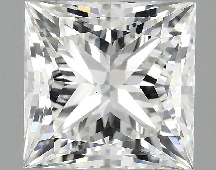 1.86 Carat Princess Shaped Ideal Cut VS1 IGI Certified Lab Grown Diamond