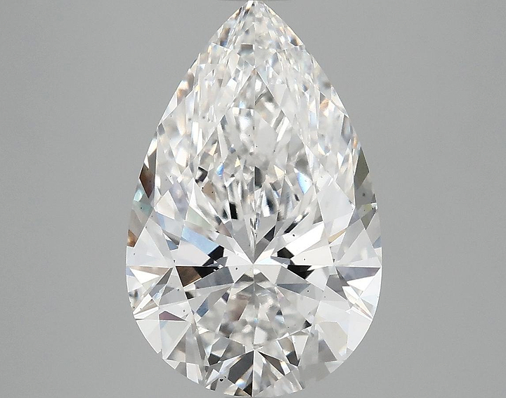 4.09 Carat Pear Shaped Ideal Cut VS2 IGI Certified Lab Grown Diamond