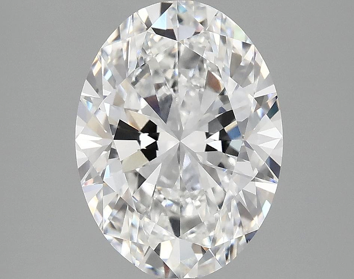 3.03 Carat Oval Shaped Excellent Cut VVS2 IGI Certified Lab Grown Diamond