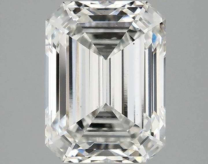 2.83 Carat Emerald Shaped Excellent Cut VS2 IGI Certified Lab Grown Diamond