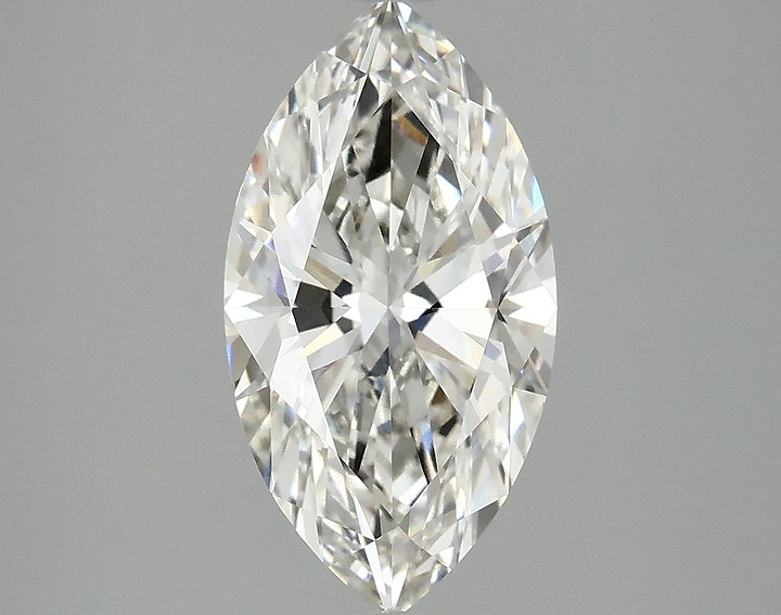 1.98 Carat Marquise Shaped Excellent Cut VVS2 IGI Certified Lab Grown Diamond