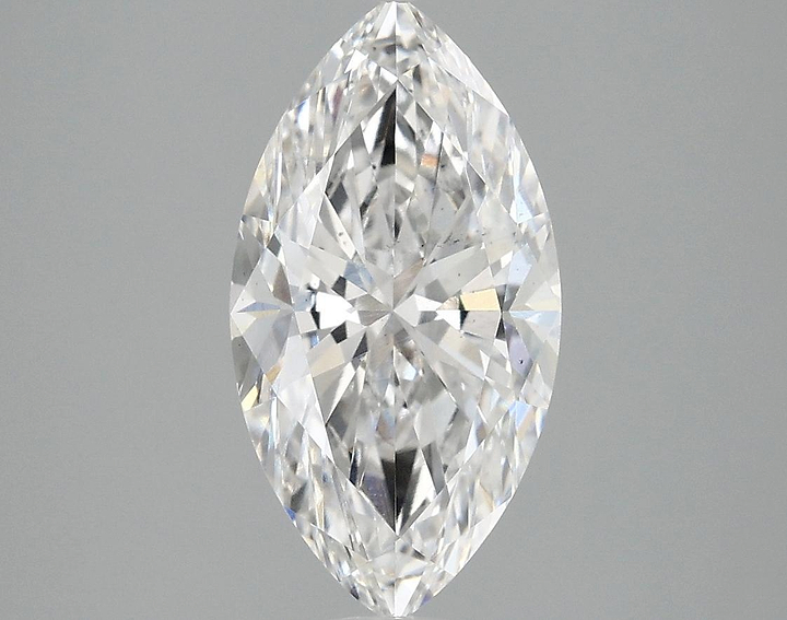 2.52 Carat Marquise Shaped Excellent Cut VS1 IGI Certified Lab Grown Diamond